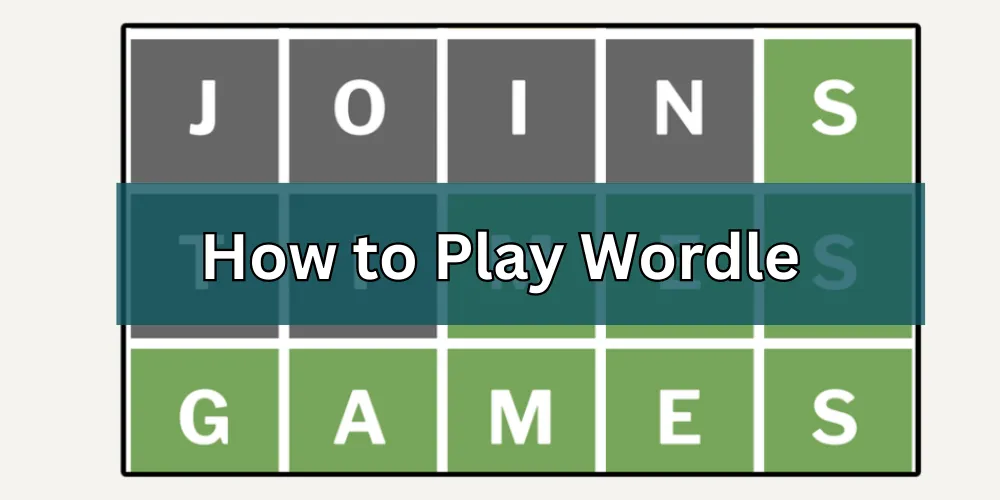 how to play wordle Game